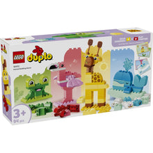 Load image into Gallery viewer, LEGO Duplo Pizza Animal Building Game 10472