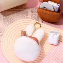 Load image into Gallery viewer, Miffy Plush Purse Keychain - White