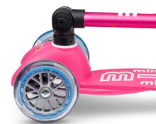 Load image into Gallery viewer, Micro Mini Micro Deluxe Foldable 3 Wheel Scooter Pink