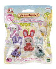 Load image into Gallery viewer, Sylvanian Families Cutie Collectables- Colourful Bunny Costume Babies