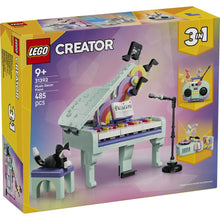 Load image into Gallery viewer, LEGO Creator Music Decor Piano with Cat 31392