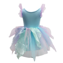 Load image into Gallery viewer, Pink Poppy Fairy Magic Blue Party Dress 3-4