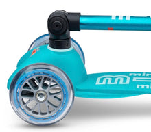 Load image into Gallery viewer, Micro Mini Micro Deluxe Foldable 3 Wheel Scooter Aqua
