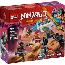 Load image into Gallery viewer, Lego Ninjago Zane's Battlesuit Mech 71827