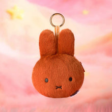 Load image into Gallery viewer, Miffy Plush Purse Keychain - Brown