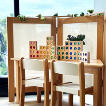 Load image into Gallery viewer, Papoose Wooden Full Double Gem Set of Blocks