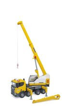 Load image into Gallery viewer, Bruder Scania R-Series Liebherr Crane Truck w/Light & Sound