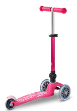 Load image into Gallery viewer, Micro Mini Micro Deluxe Foldable 3 Wheel Scooter Pink