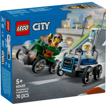 Load image into Gallery viewer, Lego City Airplane vs Hospital Bed Race Car Pack 60459