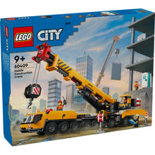 Load image into Gallery viewer, Lego City Yellow Mobile Construction Crane 60409