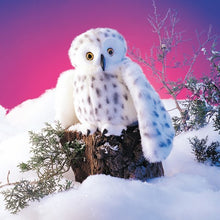 Load image into Gallery viewer, Folkmanis Snowy Owl Puppet