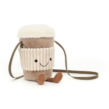 Load image into Gallery viewer, Jellycat Amuseables Coffee to Go Shoulder Bag