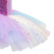 Load image into Gallery viewer, Pink Poppy DisneyThe Little Mermaid Sparkle Tiered Tutu Dress 3-4