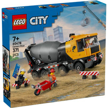 Load image into Gallery viewer, Lego City Cement Mixer 60478