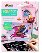 Load image into Gallery viewer, Avenir Scratch Princess Greeting Cards