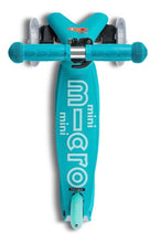 Load image into Gallery viewer, Micro Mini Micro Deluxe Foldable 3 Wheel Scooter Aqua