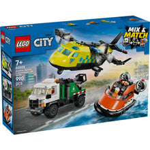 Load image into Gallery viewer, Lego City Airplane, Service Truck & Hovercraft Remix 60505
