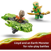 Load image into Gallery viewer, LEGO Ninjago Lloyd vs Earth Monster Spinner 71850
