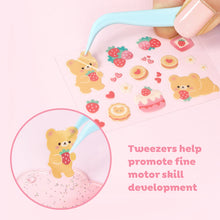 Load image into Gallery viewer, Tiger Tribe Kawaii Bag Charms Sticker Craft Kit