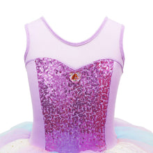 Load image into Gallery viewer, Pink Poppy DisneyThe Little Mermaid Sparkle Tiered Tutu Dress 3-4