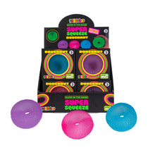 Load image into Gallery viewer, Smooshos Super Squeeze Glow in Dark Doughnut