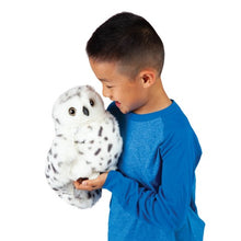 Load image into Gallery viewer, Folkmanis Snowy Owl Puppet