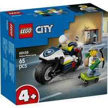 Load image into Gallery viewer, Lego City Police Motorcycle Chase 60455