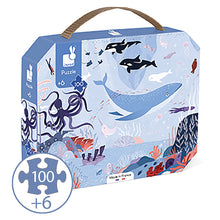 Load image into Gallery viewer, Janod Puzzle Arctic Oceans 100 Pieces