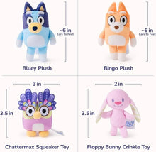 Load image into Gallery viewer, Bluey Sensory Soft Plush Playset