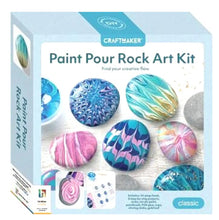 Load image into Gallery viewer, Paint Pour Rock Art Kit