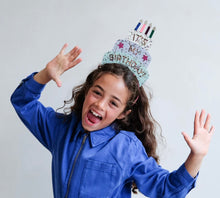 Load image into Gallery viewer, Mimi & Lula Birthday Cake Headdress