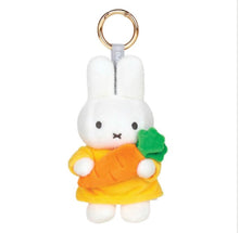 Load image into Gallery viewer, Plush Miffy Keyring with a Carrot