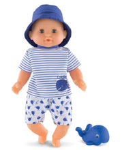 Load image into Gallery viewer, Corolle 30cm Bath Doll Marin Navy Stripe