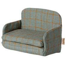 Load image into Gallery viewer, Maileg Mouse Sofa Bed Checker