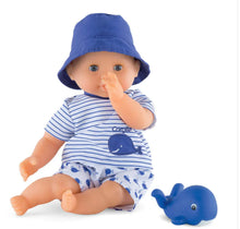 Load image into Gallery viewer, Corolle 30cm Bath Doll Marin Navy Stripe