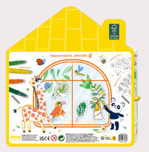 Load image into Gallery viewer, Haku Yoka Window Art Jungle Animal