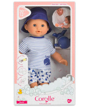 Load image into Gallery viewer, Corolle 30cm Bath Doll Marin Navy Stripe