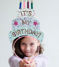 Load image into Gallery viewer, Mimi & Lula Birthday Cake Headdress