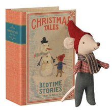 Load image into Gallery viewer, Maileg Christmas Mouse - Baby in Book