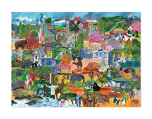 Load image into Gallery viewer, Crocodile Creek World Collage 1000 pc Puzzle

