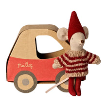 Load image into Gallery viewer, Maileg Christmas Little Sister in Car Box