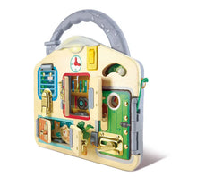 Load image into Gallery viewer, Hape Lock & Learn Playboard