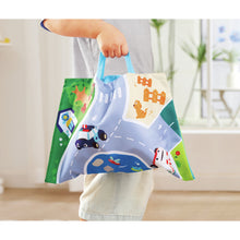 Load image into Gallery viewer, Hape Pull Back Plush Car Set