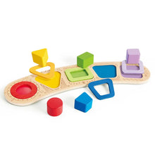 Load image into Gallery viewer, Hape Colour & Shape Sorting Puzzle