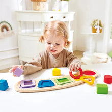 Load image into Gallery viewer, Hape Colour & Shape Sorting Puzzle