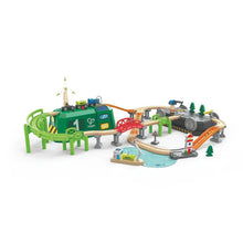 Load image into Gallery viewer, Hape Eco Energy Train Bucket Set