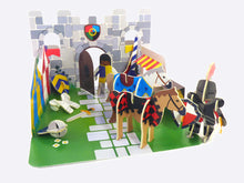 Load image into Gallery viewer, Knights Castle Pop-out Playset