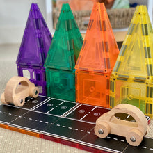 Load image into Gallery viewer, Learn & Grow Magnetic Tile Toppers - Roads 40 pack