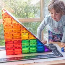 Load image into Gallery viewer, Learn & Grow Magnetic Tile Toppers - Roads 40 pack