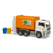 Load image into Gallery viewer, Bruder TGA Rear Loading Recycle, Reuse, Recycling Truck